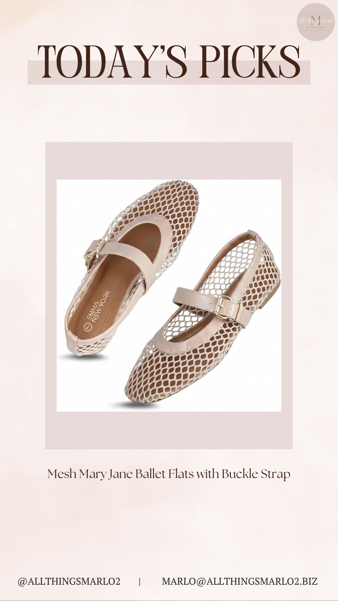 Mesh Mary Jane Ballet Flats with Buckle Strap 

 #LTKSeasonal #LTKWorkwear #LTKTravel