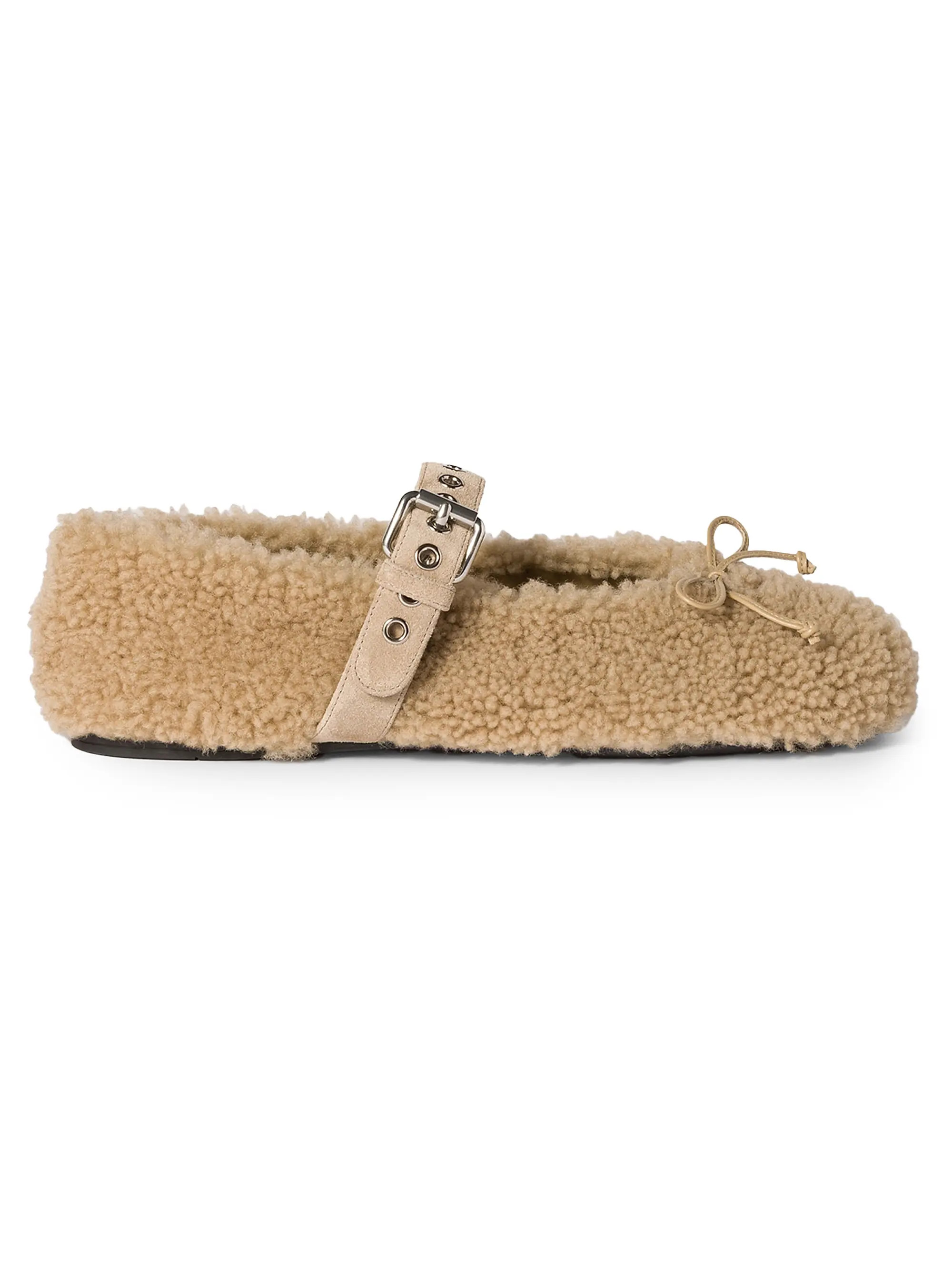 Shearling Ballerinas | Saks Fifth Avenue