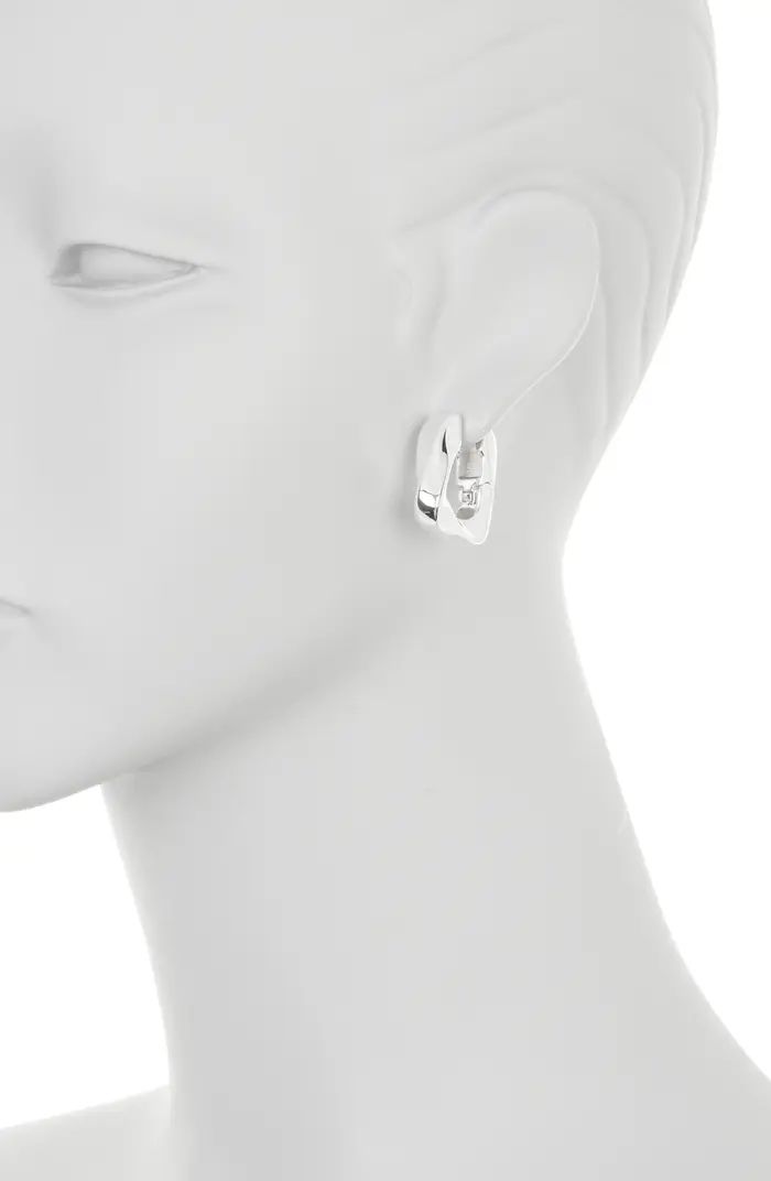 Demi Fine Twisted Square Hoop Earrings | Nordstrom Rack