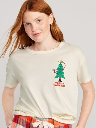 Matching Holiday-Graphic T-Shirt for Women | Old Navy (US)