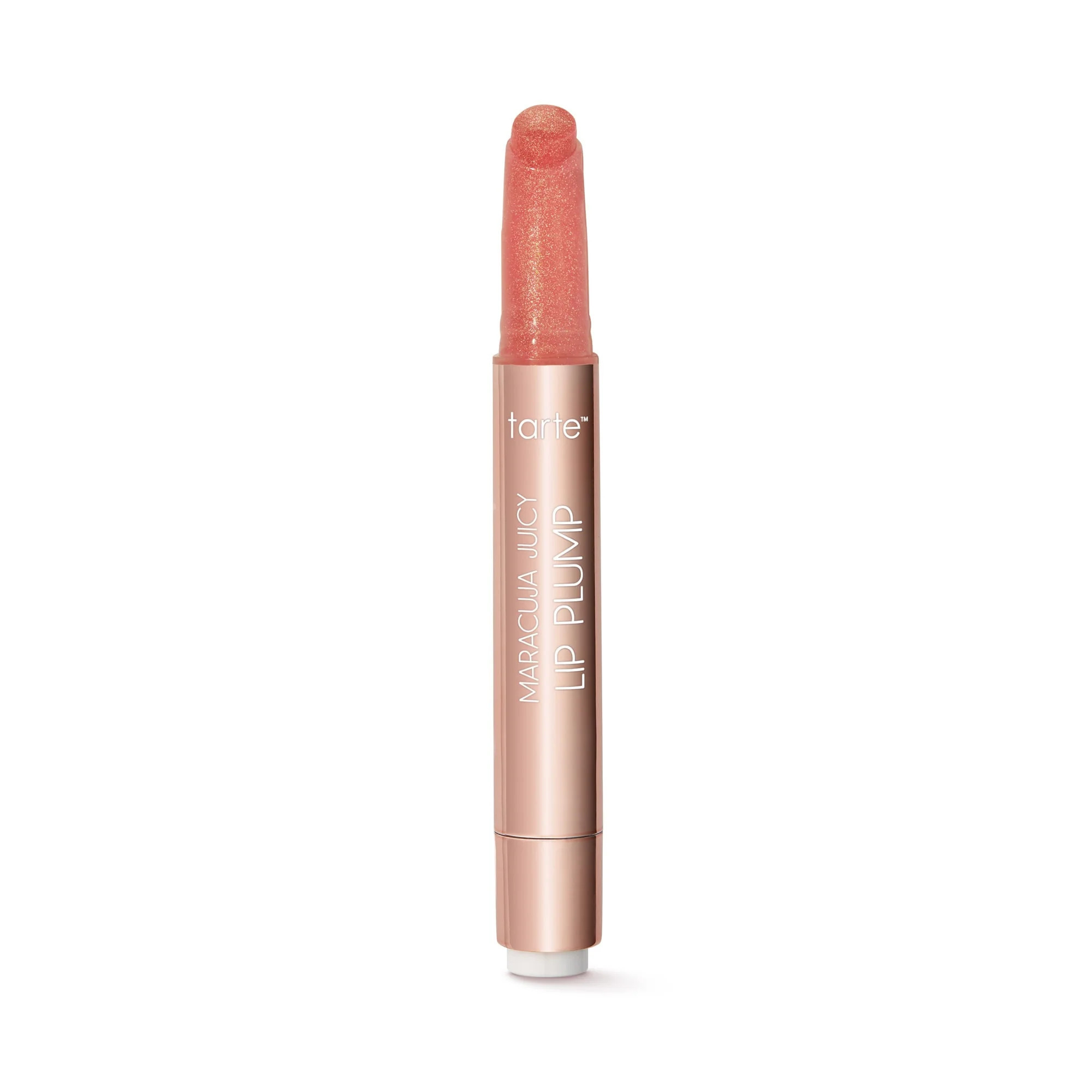 maracuja juicy shimmer glass lip plump - rose shimmer glass | tarte cosmetics (Global)