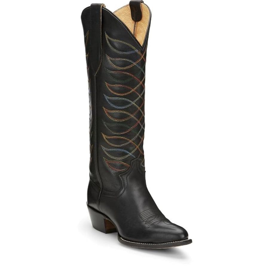 Justin Women's Whitley 15" Medium Round Toe Western Boot | Amazon (US)