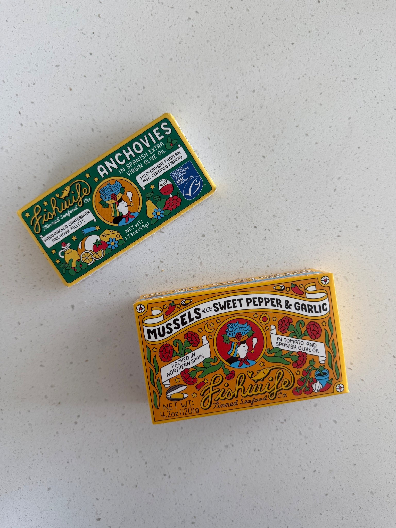 #fishwife favorites because I made a Caesar salad with these anchovies and the dressing came out, so smoky and delicious#salad #cooking 

#LTKdayinmylife