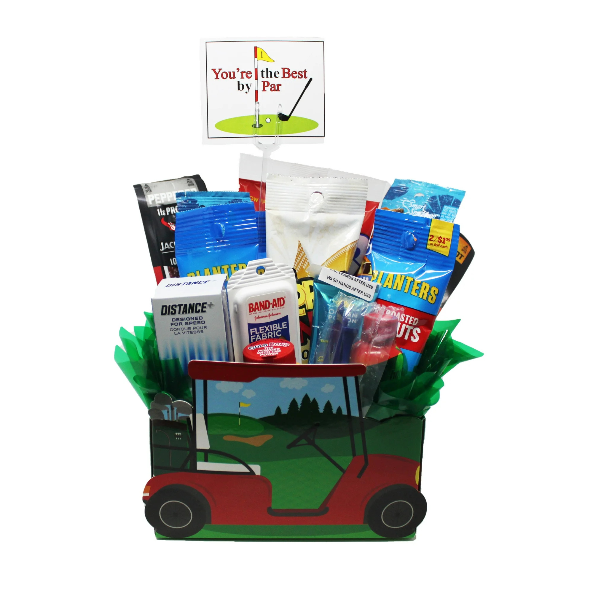 Unique Gift Idea for the Golfer Who Has Everything! "You're the Best by Par"Golf Cart Gift Basket... | Walmart (US)