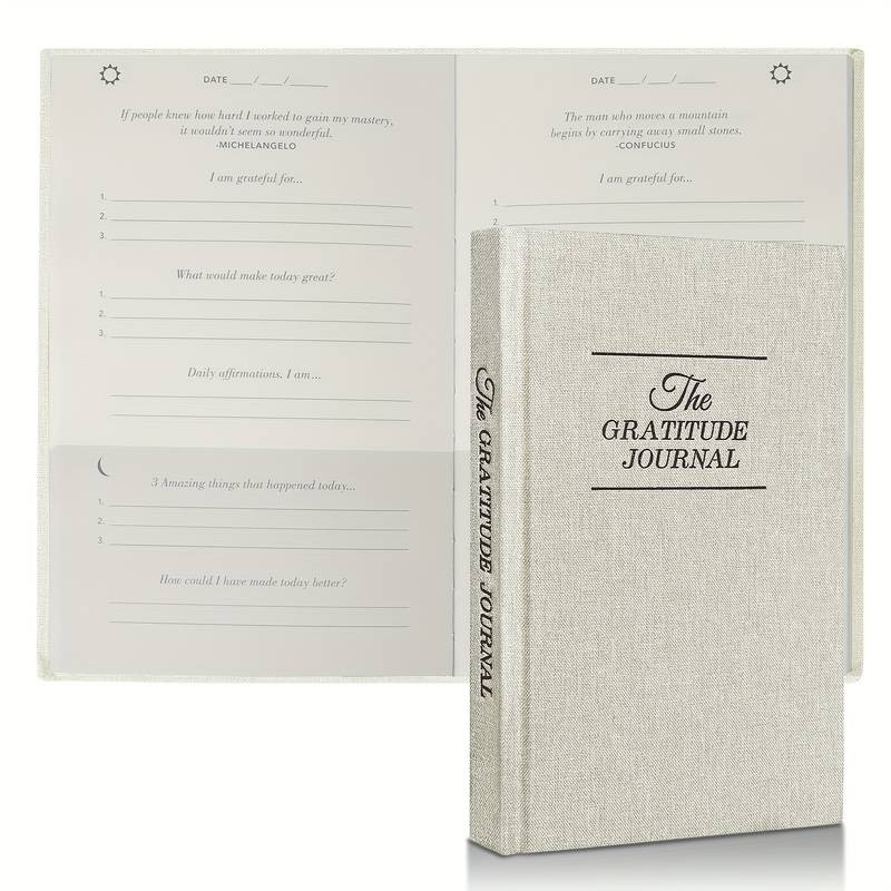 The Gratitude Journal: 5 Minute Journal - Daily Affirmations With Simple Guided Format - Undated ... | Temu Affiliate Program