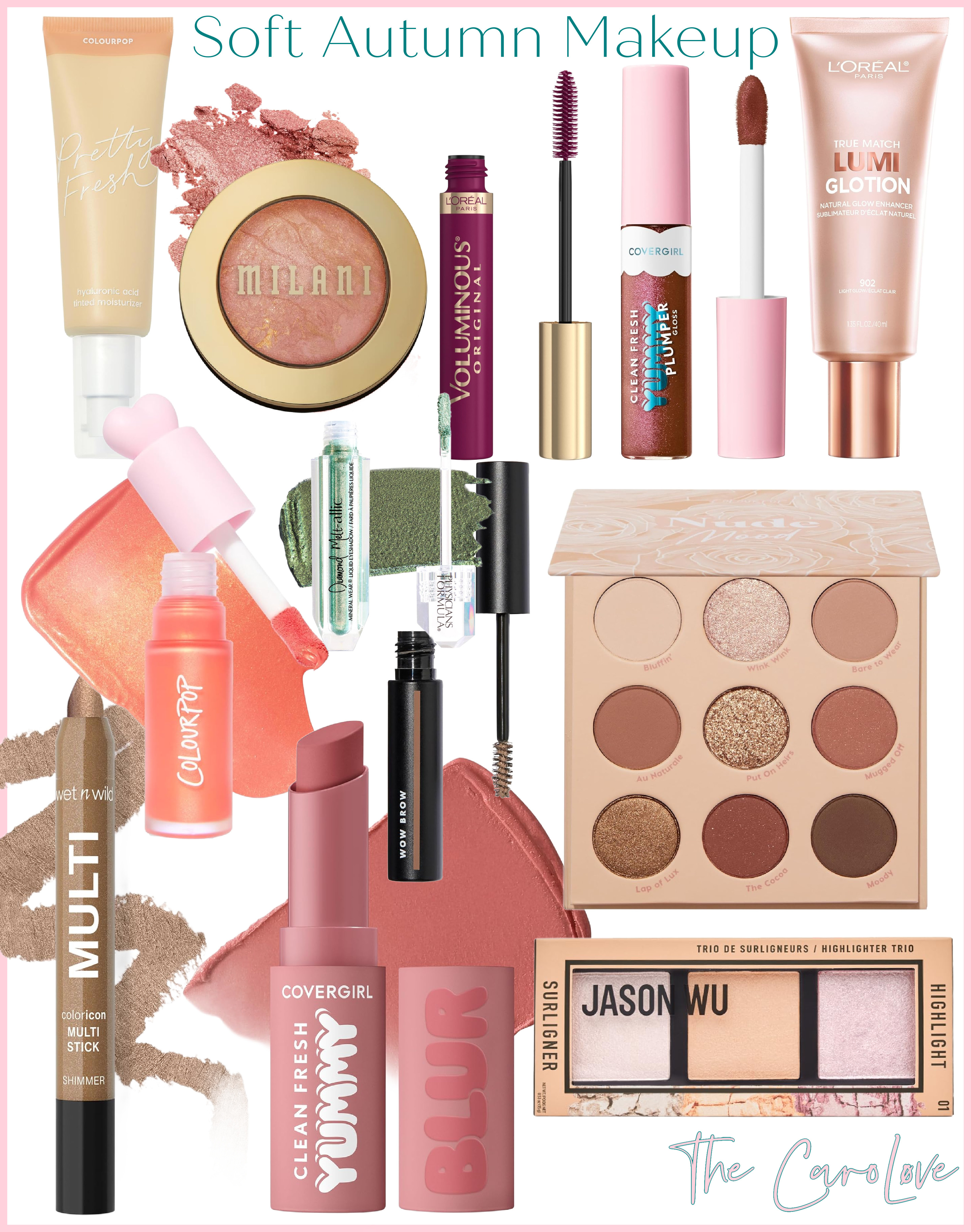 Glow into fall 🍂✨ Soft Autumn makeup that’s warm, muted, and effortlessly flattering—foundations, blushes, eyeshadows & lip colors you’ll love! #SoftAutumn #MakeupForWarmTones #AutumnGlow 

 #LTKFindsUnder50 #LTKStyleTip #LTKBeauty