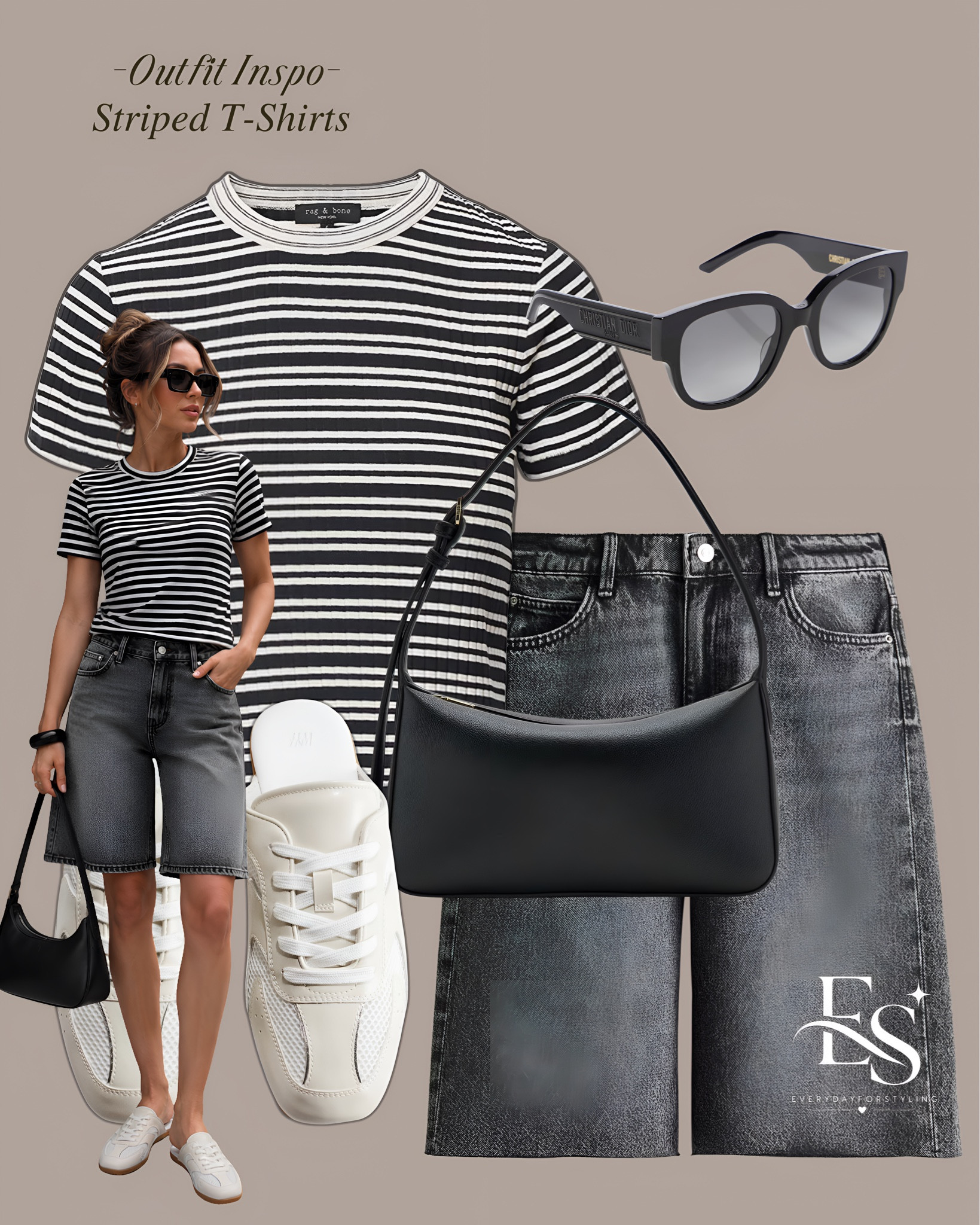 Black and white stripes + denim shorts — your go-to errand day uniform 🖤

striped tshirt outfit ideas, summer casual outfits, old money casual style, denim shorts outfit, beige trouser outfit, easy summer style, neutral tone outfit ideas, elevated casual fashion, quiet luxury casualwear, striped top styling, monochrome casual outfit, effortless summer outfit, weekend outfit inspiration, minimalist striped outfit, affordable luxury casual, US UK summer fashion, capsule wardrobe basics, striped tee styling tips, beige wide leg trousers, comfortable chic outfit

#stripedtee, #casualoutfitinspo, #everydaystyleedit, #everydayforstyling​​​​​​​​​​​​​​​​, #SummerOutfitIdeas

#LTKTravel #LTKootd #LTKSeasonal