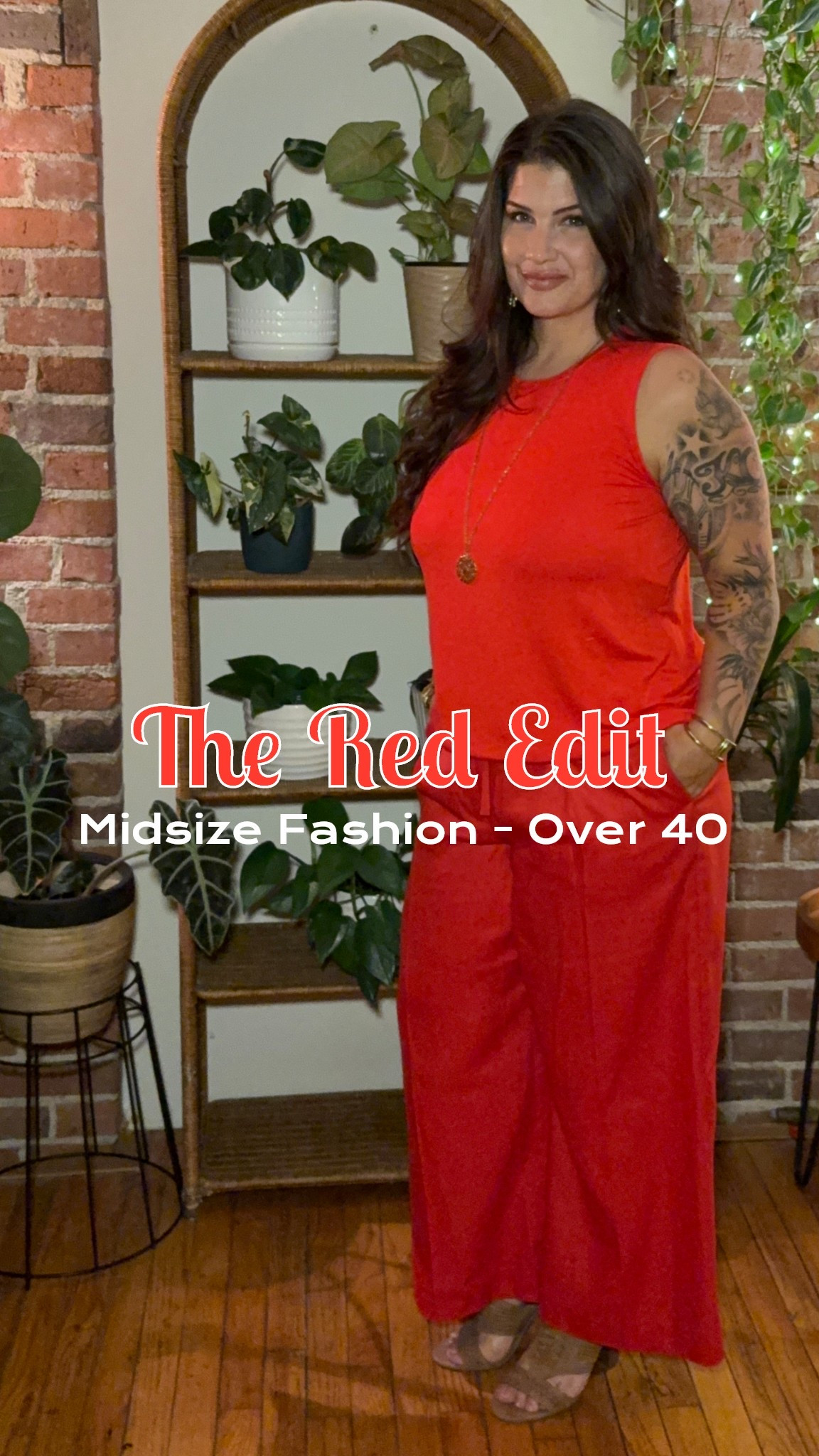 Can you ever go wrong with all reheart
I think not! 

This look is part of my 10 piece summer capsule wardrobe. 
10 very basic pieces, paired to create 15+ unique outfits. 

For reference, I’m 5’3’ and 185 lbs. 
The Top & Bottom are both size Large, although I could easily fit the pants in a size medium. 

Be sure to check out the other looks as well!   

#LTKFindsUnder50 #LTKOver40 #LTKMidsize