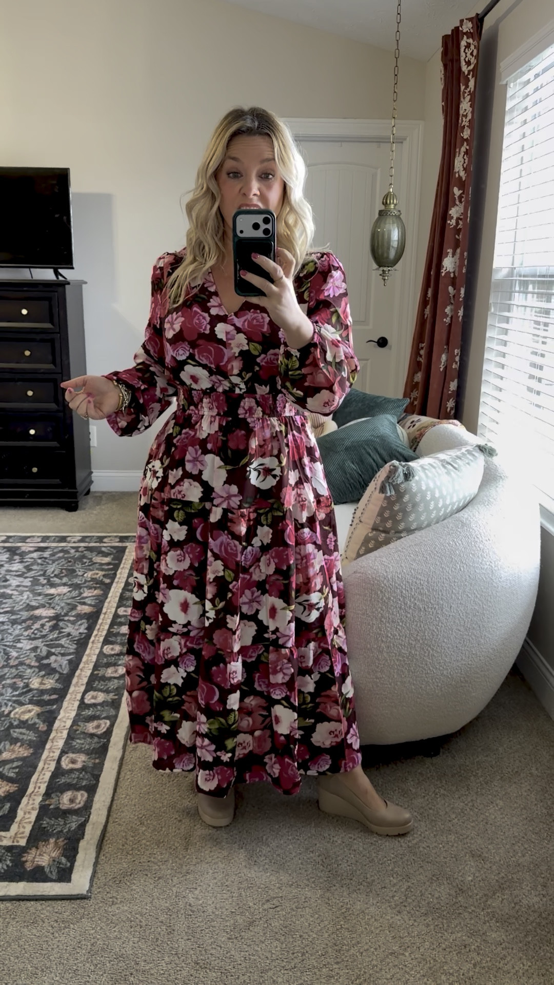 LOVE this floral maxi dress from Amazon & it super petite friendly! Wearing my usual lg in it & I am OBSESSED with these shoes….perfect in between of heels & tennis shoes and SO comfy!! #LTKFindsUnder50

#LTKPetite #LTKMidsize