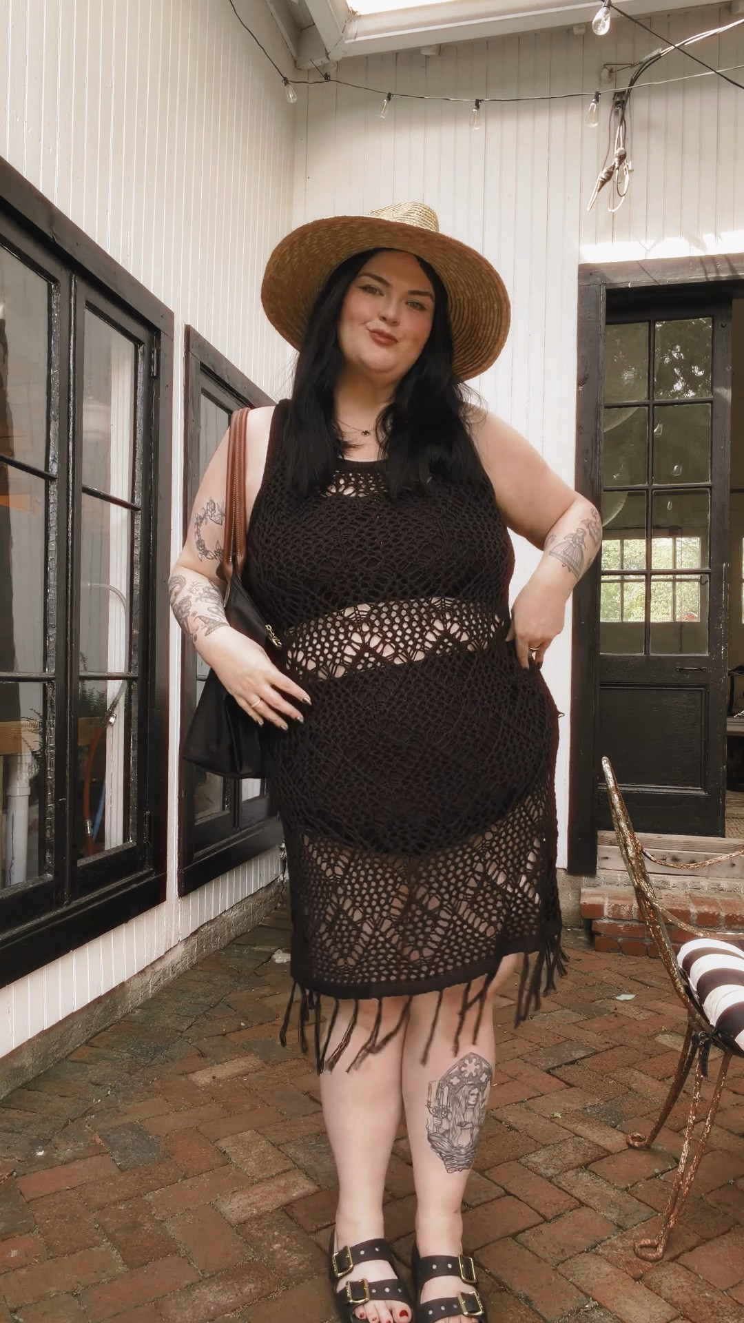 Cutie travel outfit!! The best swim coverup from @Torrid  and one of my fav budget friendly swimsuits. Follow me for more plus size and midsize finds

#LTKSwim #LTKPlusSize #LTKTravel