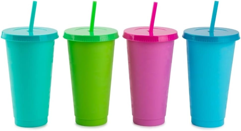 Color Changing Camo Tumbler and Straw Set | Amazon (US)