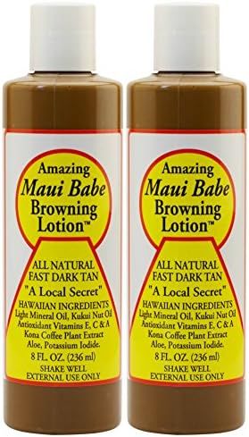 Maui Babe Tanning and Browning Lotion 8 Ounces (Pack of 2) | Amazon (US)