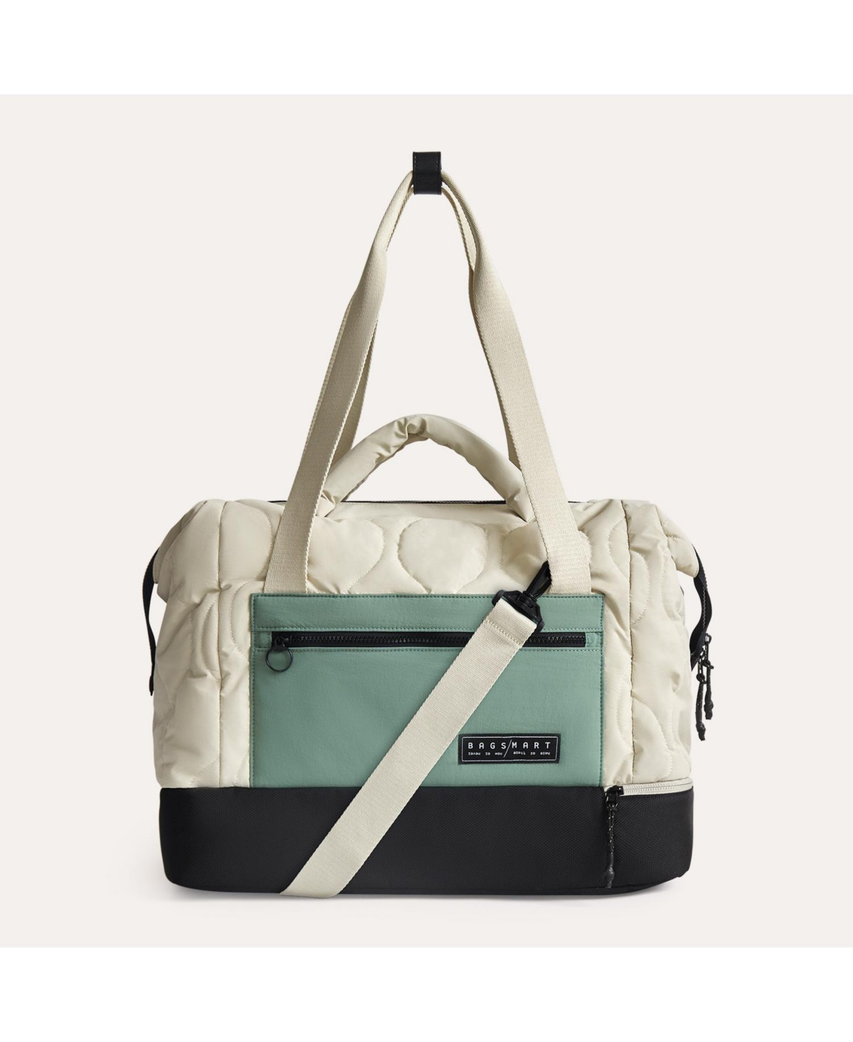 Bagsmart Walker 34L Laptop Duffle with Shoe Compartment Tangerine - Celadon | Macy's