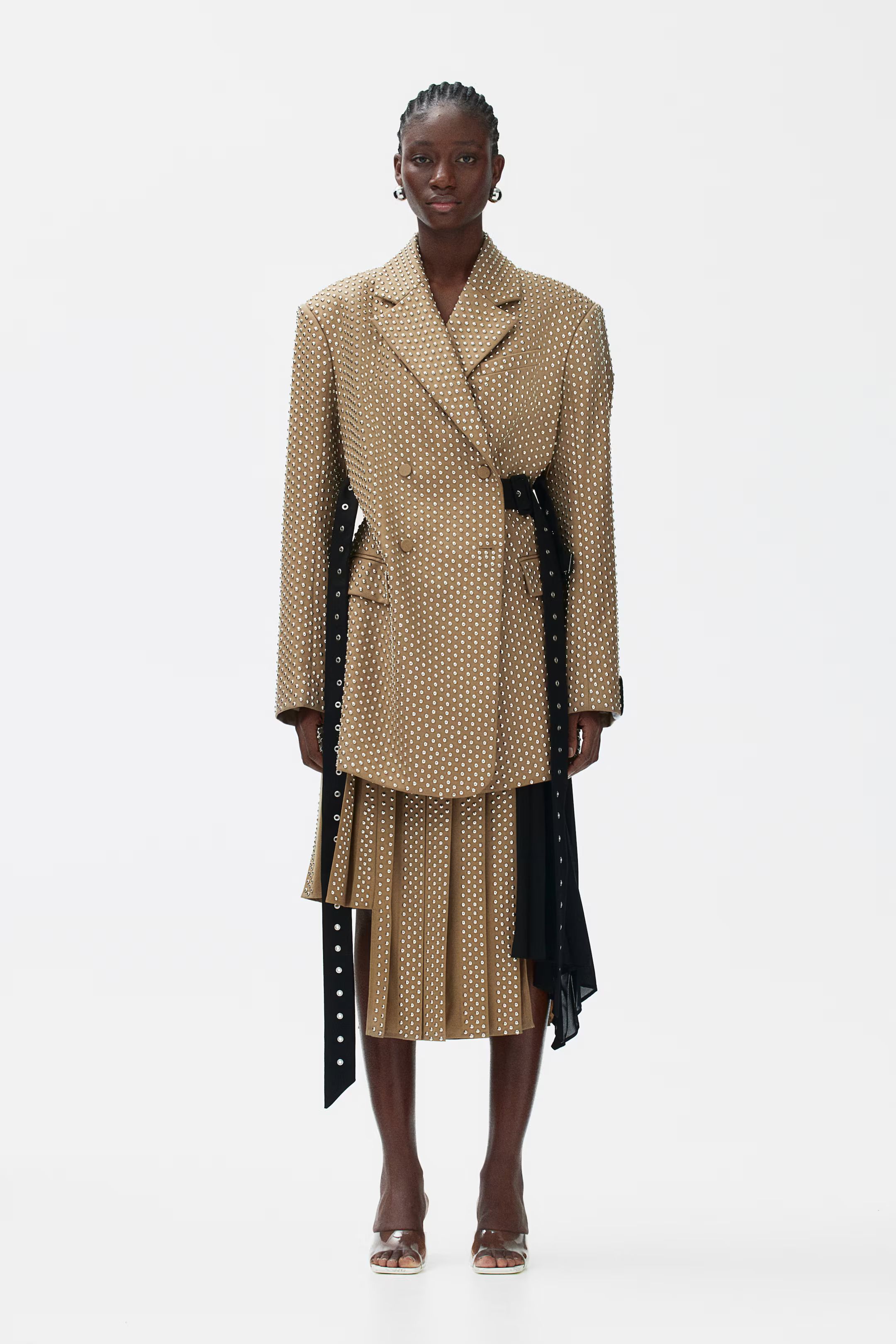 Studded Wool Blazer | H&M (US + CA)