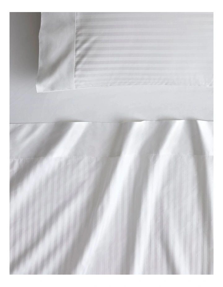 1200TC Millennia Fitted Sheet in Snow | Myer