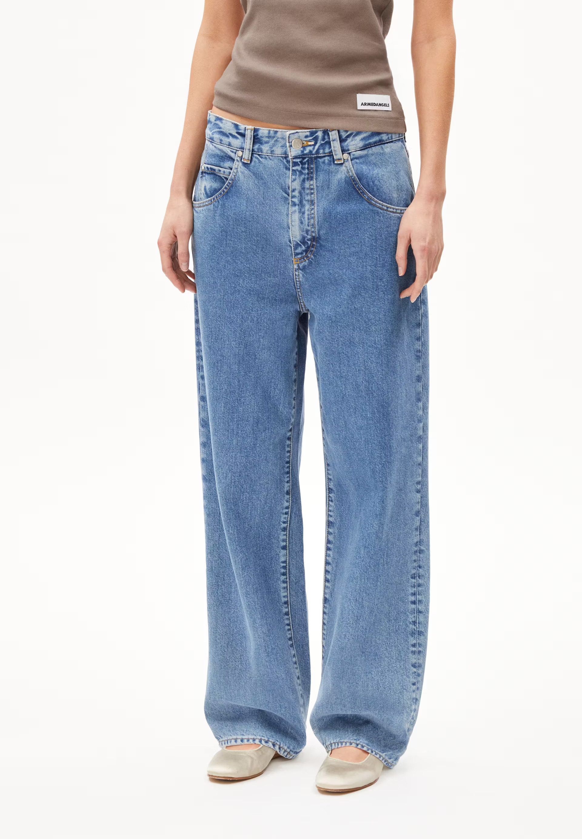 Baggy Jeans recycelte Baumwolle | ArmedAngels AT