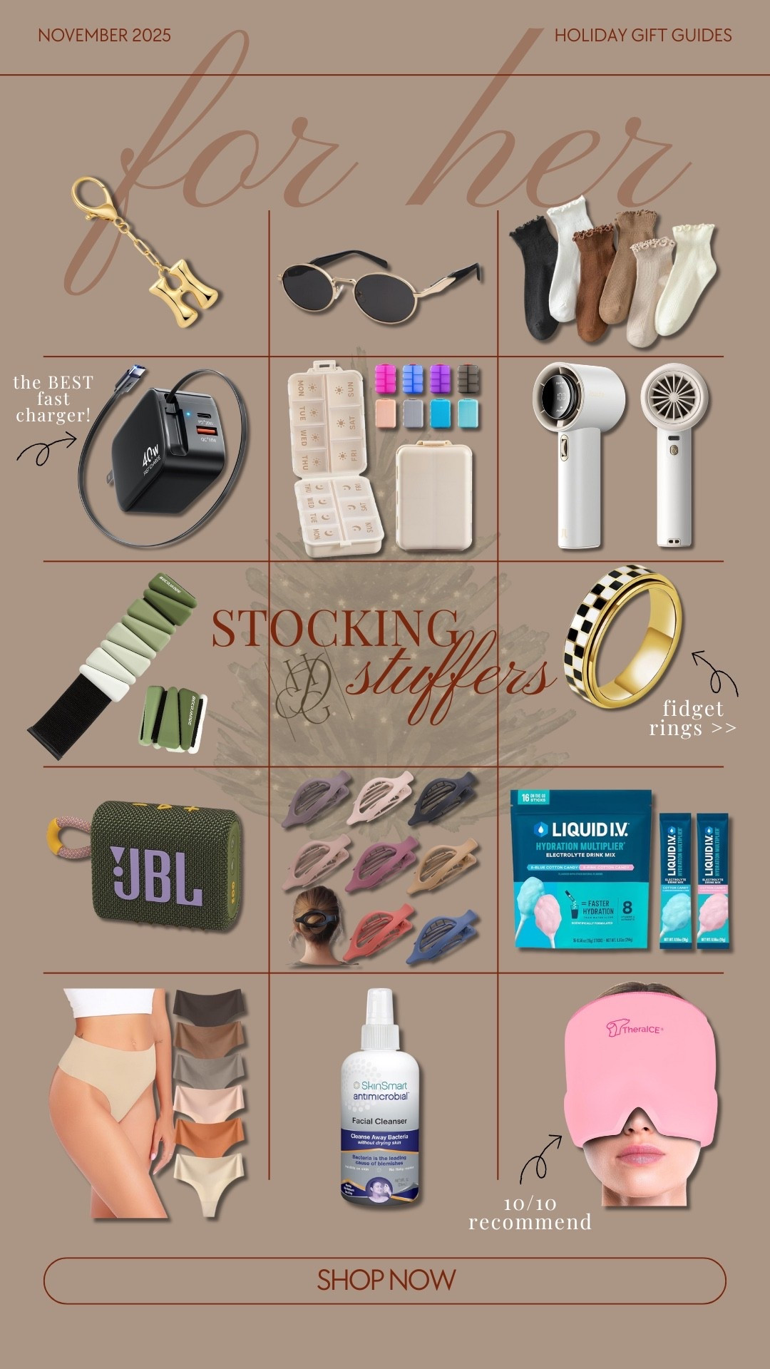 Amazon stocking stuffer ideas for her🤎🎄🎀

Gift guide / Holley Gabrielle / gift inspo 

#LTKCyberWeek #LTKGiftGuide #LTKHoliday