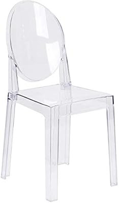 1INCHHOME Ghost Chair Dining Chairs Transparent Makeup Chair, Ghost Style Dining Side Chair, Mode... | Amazon (US)