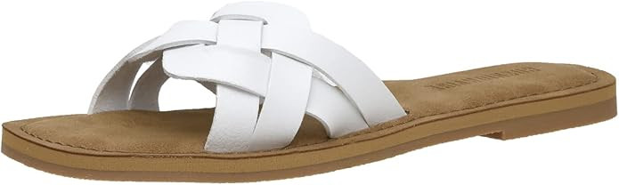 CUSHIONAIRE Women's Winnie woven slide Sandal +Comfort Foam | Amazon (US)