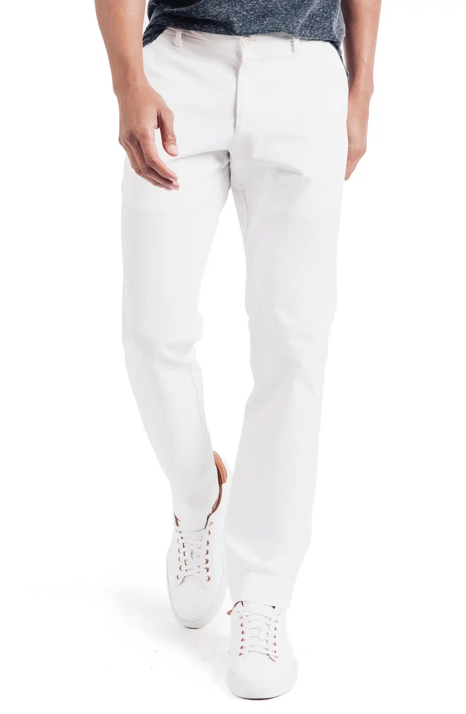 Good Man Brand Soho Slim Fit Flat Front Stretch Cotton Trousers | Nordstrom | Nordstrom