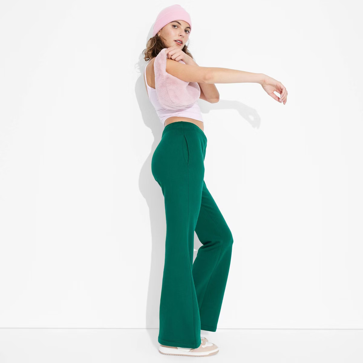 Women's High-Rise Flare Sweatpants - Wild Fable™ | Target