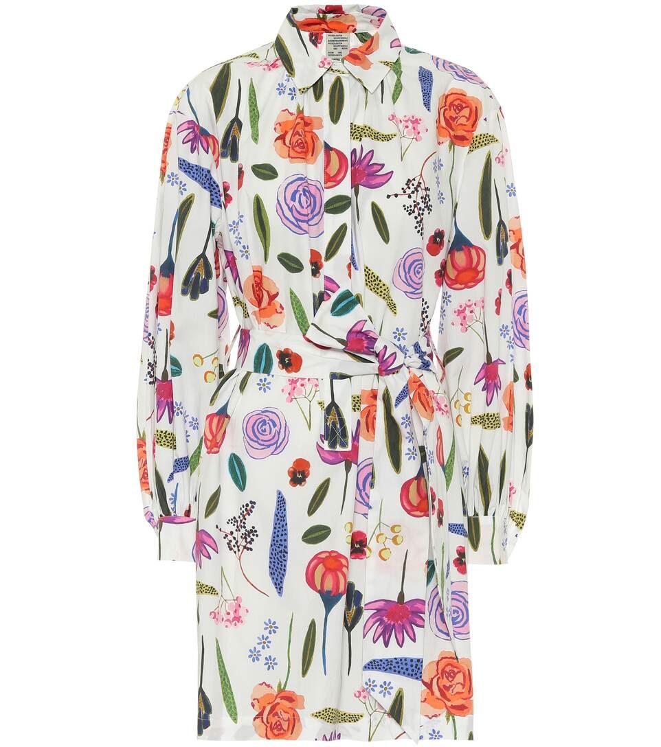 Aubree floral cotton shirt dress | Mytheresa (DACH)