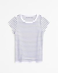 essential pattern baby tee | Abercrombie & Fitch (US)