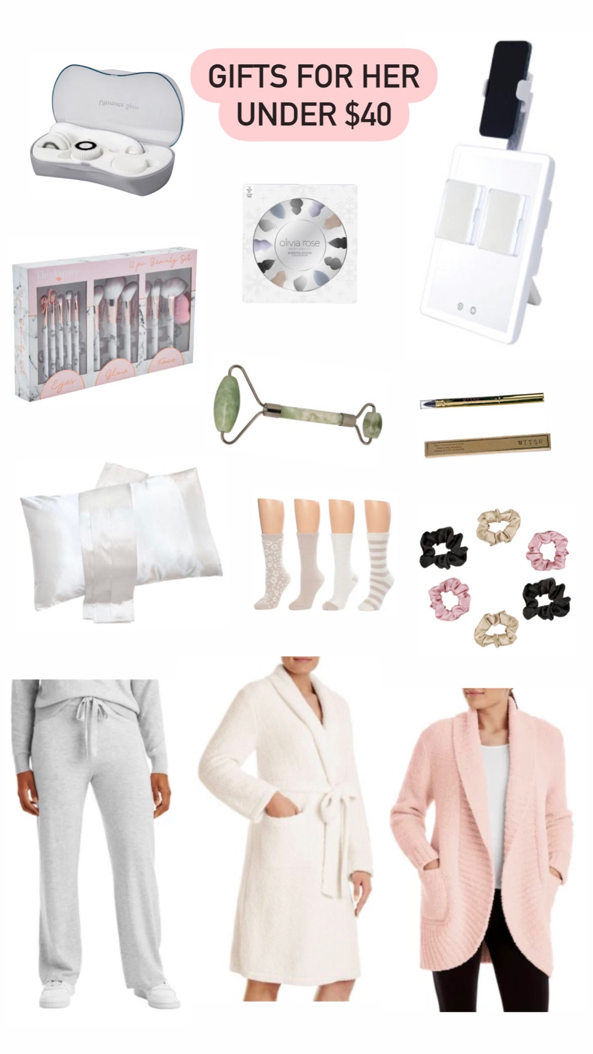 Gifts for her under $40 

#LTKbeauty #LTKGiftGuide #LTKunder50