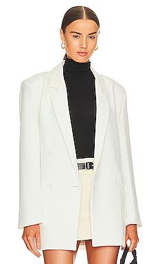 Bardot Maison Split Back Blazer in Orchid White from Revolve.com | Revolve Clothing (Global)