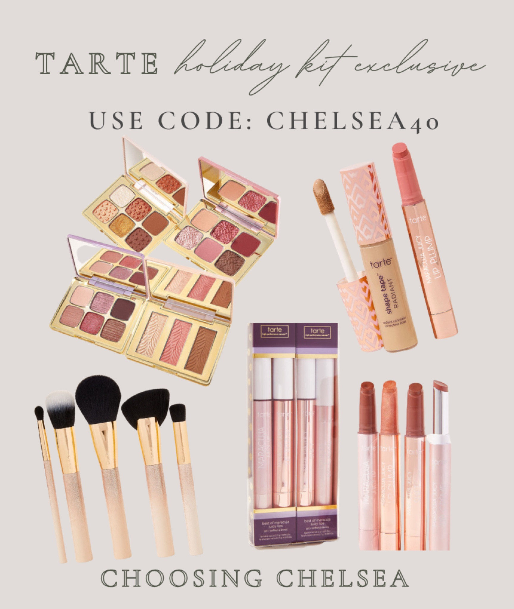 Tarte Starlight Stunners Brush Set - Multi