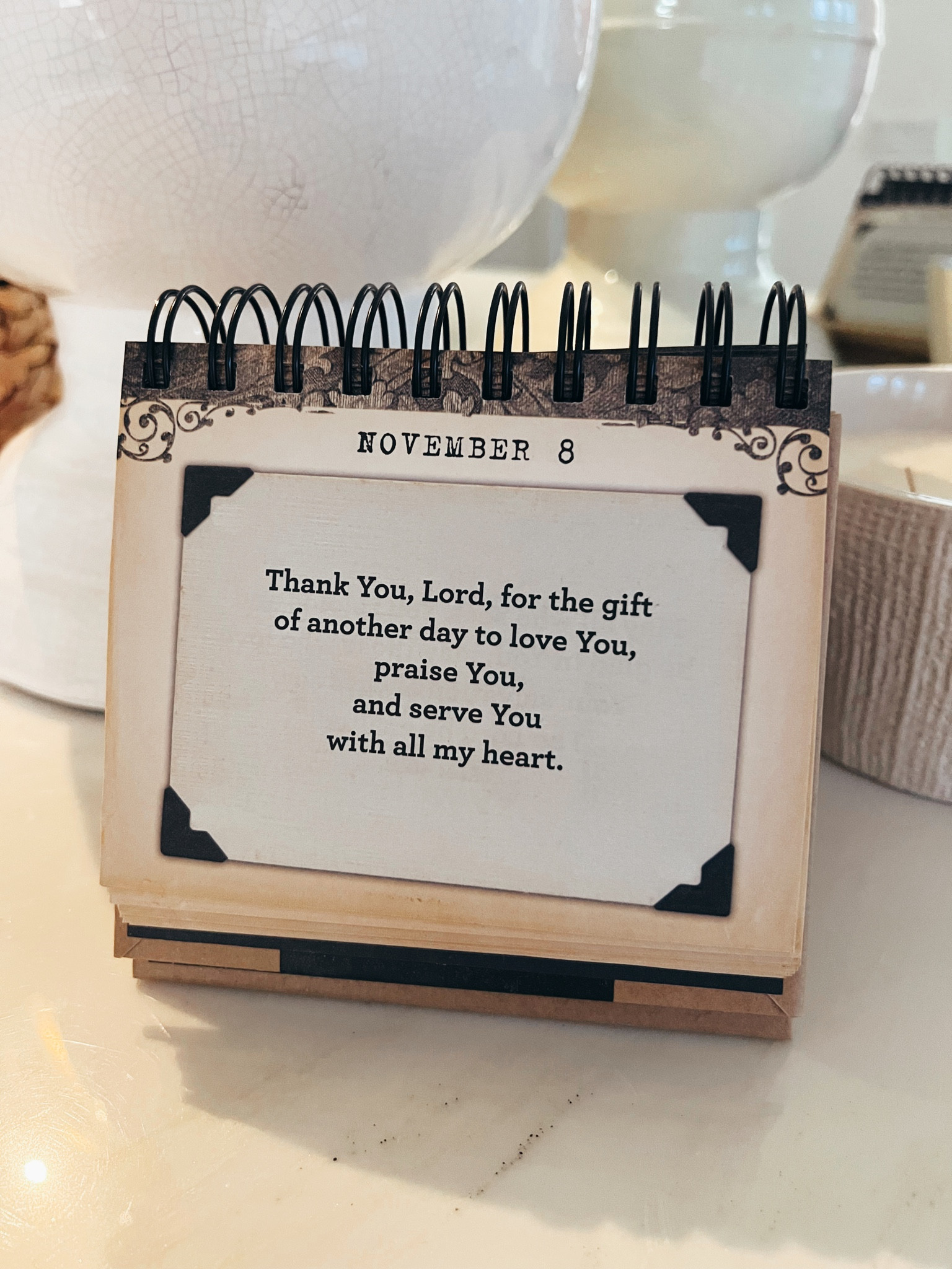 My daily prayer + blessing.