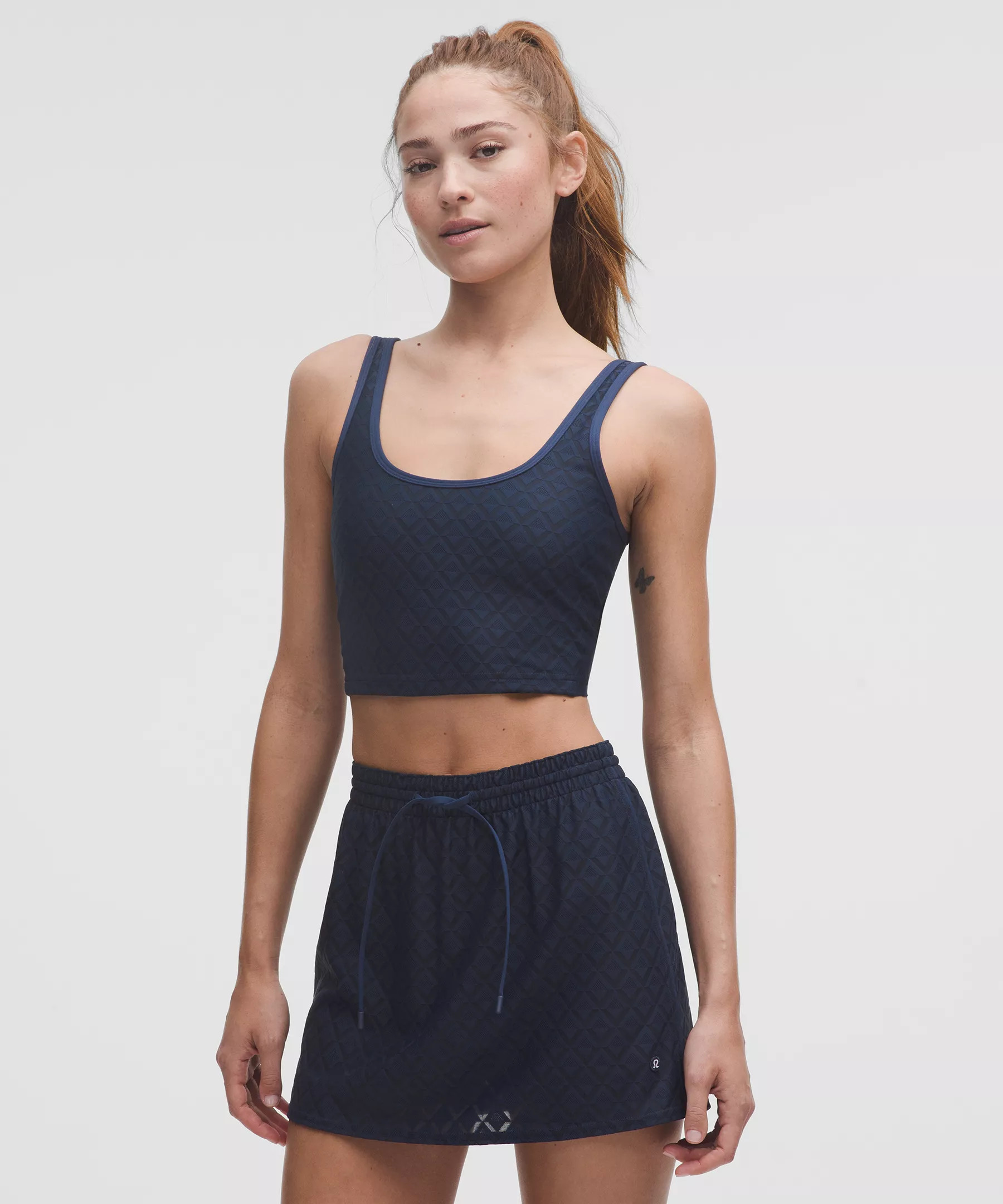 Textured Mesh Tennis Tank Top | Lululemon (US)
