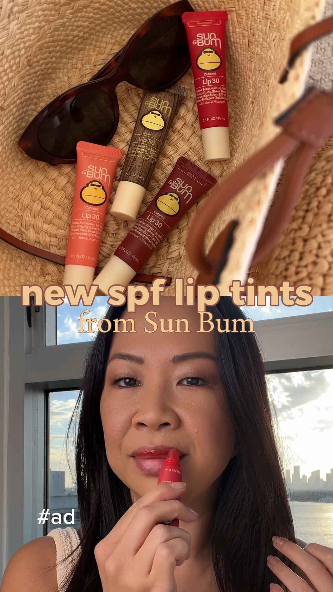 #ad Finally found a great tinted lip balm with SPF 30 from @sunbum and they just launched at @target 💛 The Original (clear) shade has been a favorite but really excited to see the three tinted shades, all perfect for your next beach vacation (but really good for year-round sun protection too). Available online & in-store in the sunscreen section of Target - Heat Wave available online only!

Swatching:

Sunset Cove – a soft warm pink
Bonfire – the perfect soft mauve
Heat Wave – stunning bold red (online only)
Original – clear 

Love the moisturizing smooth feel. These have aloe vera, Vitamin E and are scented with a soft coconut flavor. 10/10 recommend!

Linked them in my @shop.ltk profile #liketkit 

#sunbumpartner #TargetPartner #Target

#LTKBeauty