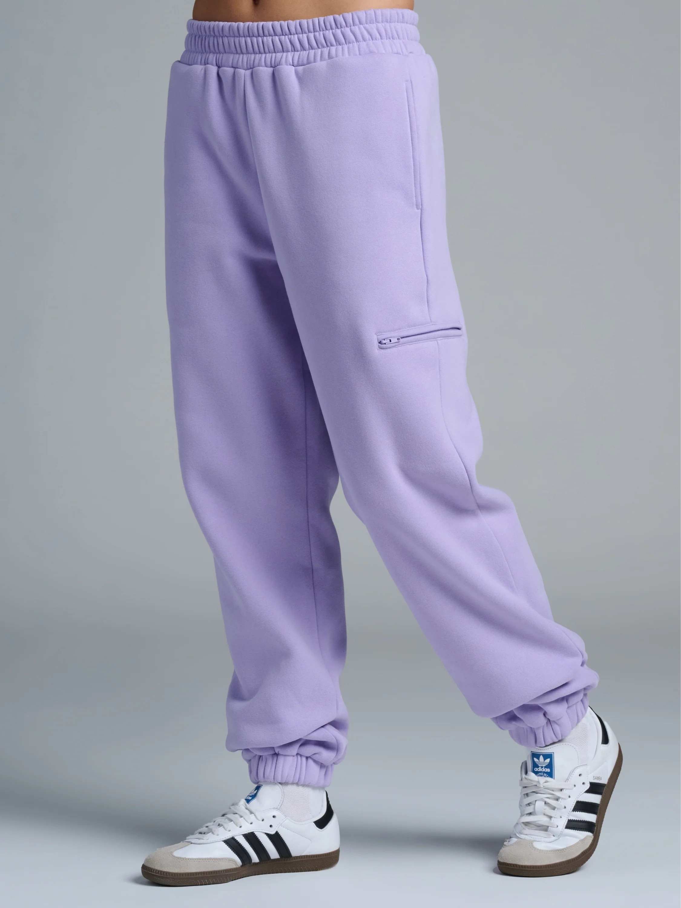 Comfrt Airplane Mode Travel Sweatpants | Lavender | Oversized | M | Medium | Comfrt