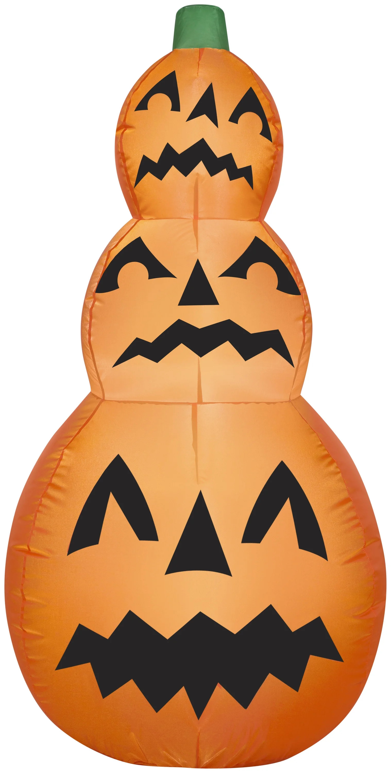 Halloween Airblown Yard Inflatables Pumpkin Stack - Walmart.com | Walmart (US)