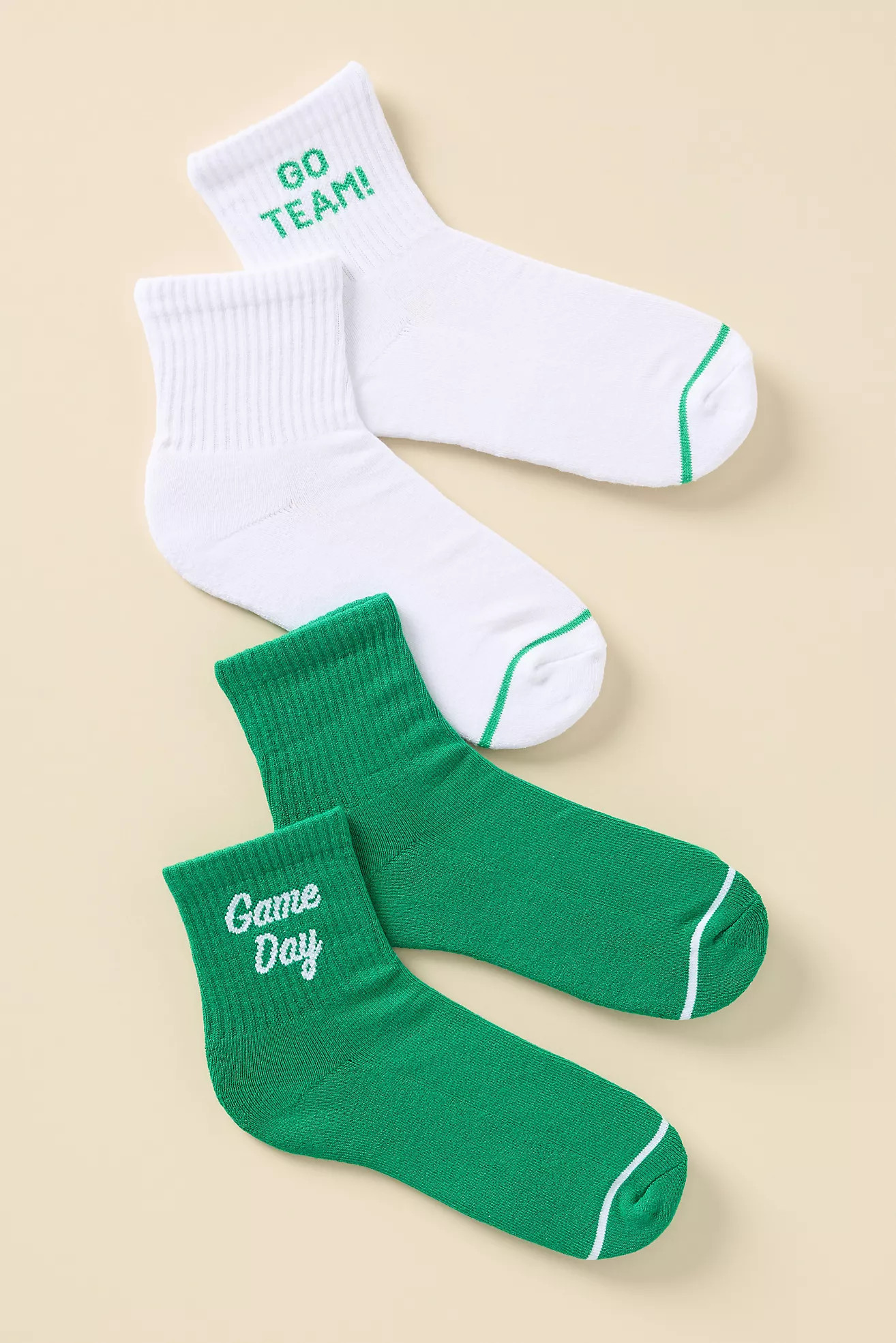 Daily Practice Game Day Socks, Set of 2 | Anthropologie (US)