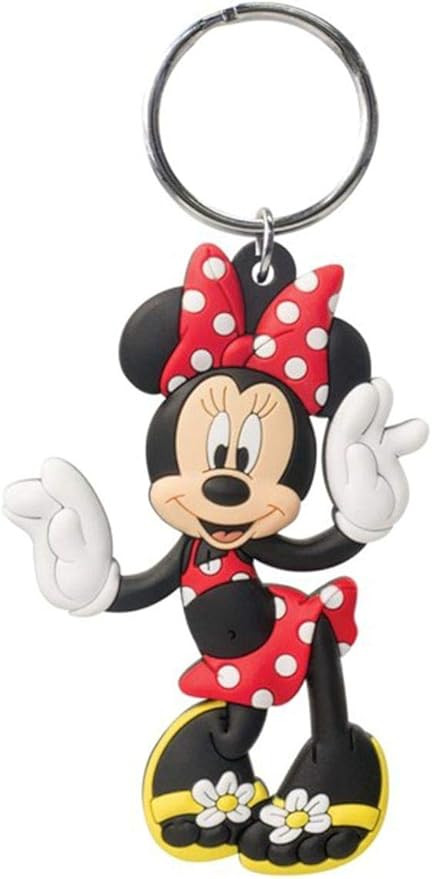 Disney PVC Soft Touch Key Ring: Flip Flop Minnie | Amazon (US)
