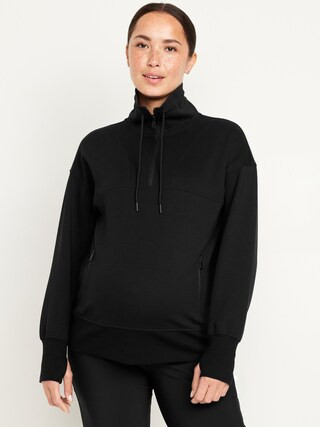 Maternity Dynamic Fleece Half Zip | Old Navy (US)