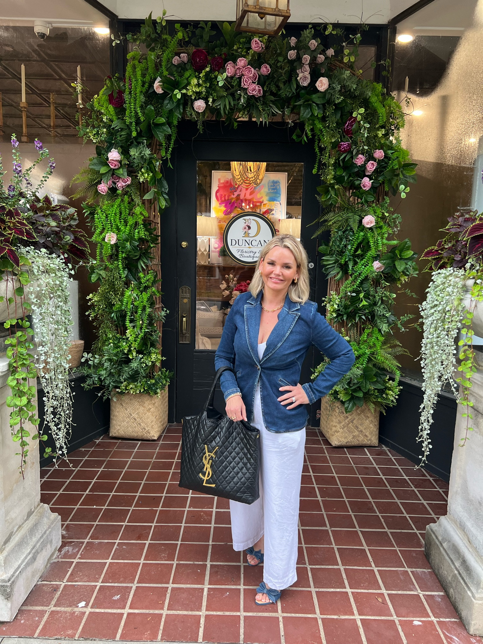 Outfit. 💙
Linking my blazer as well as others because there is only one size left. I’ve had mine since spring. I love these pants and I didn’t have to hem them. I’m 5’1”  
Blazer: xs
Bodysuit: small 
Pants: xs

#LTKShoeCrush #LTKStyleTip #LTKOver40