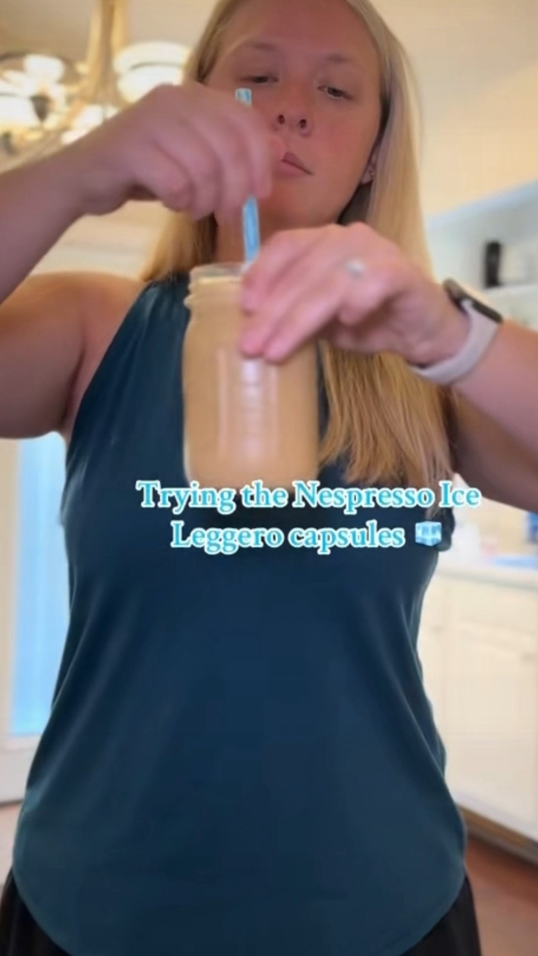 This iced leggero is gonna be on repeat now #icedcoffeeathome