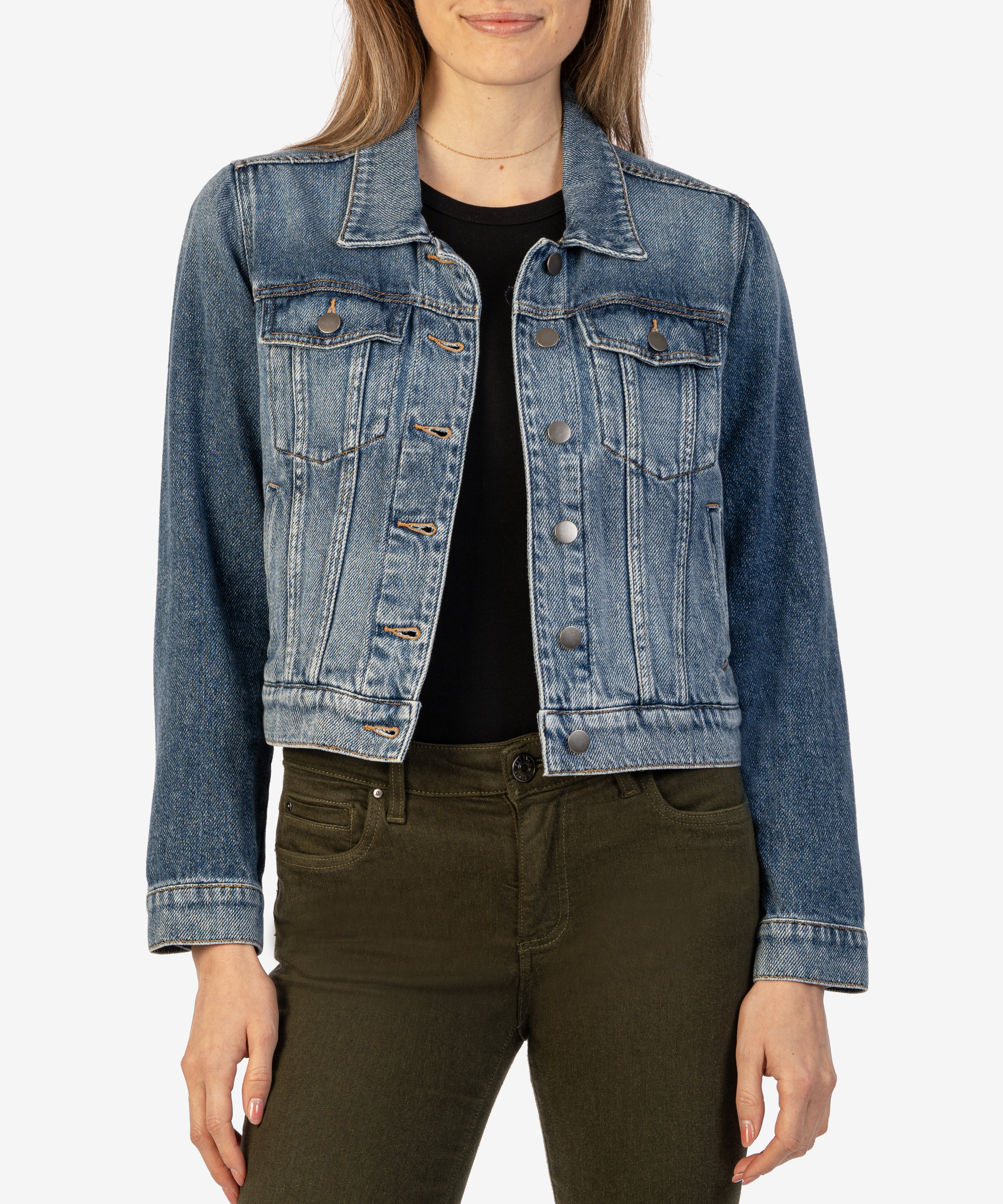 Julia Denim Crop Jacket - Kut from the Kloth | Kut From Kloth
