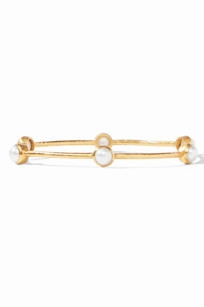 Julie Vos Milano Luxe Pearl Bangle Bracelet | The Willow Tree