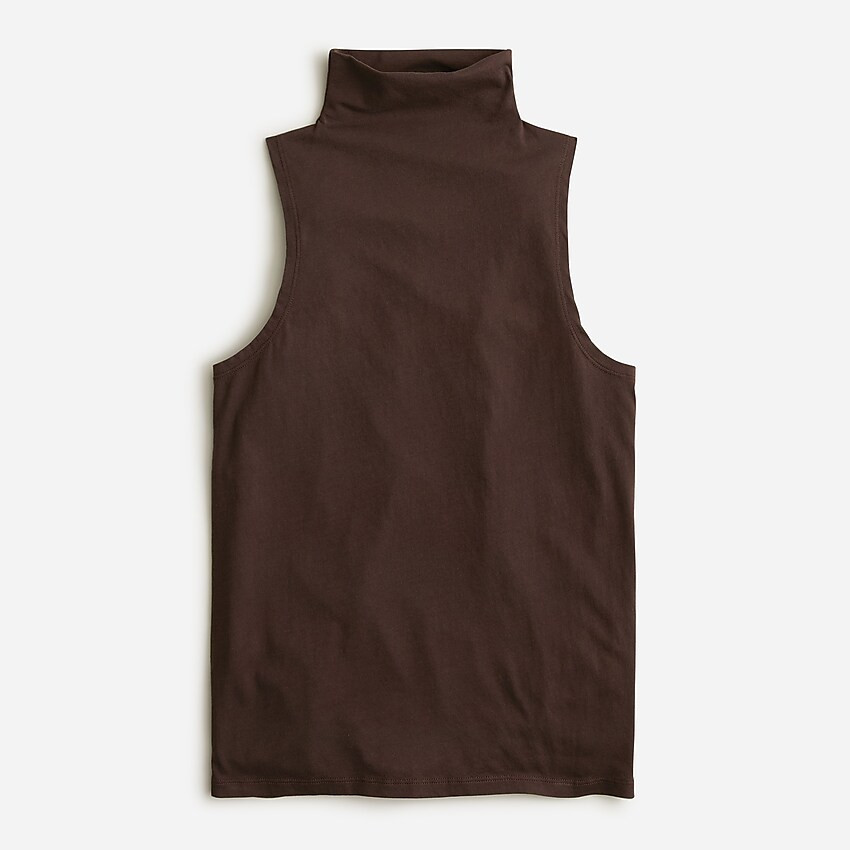 Tissue mockneck tank | J. Crew US