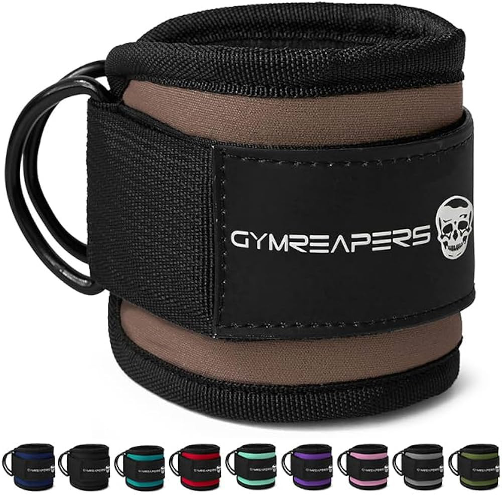 Gymreapers Ankle Straps For Cable Machine Kickbacks, Glute Workouts, Lower Body Exercises - Adjus... | Amazon (US)