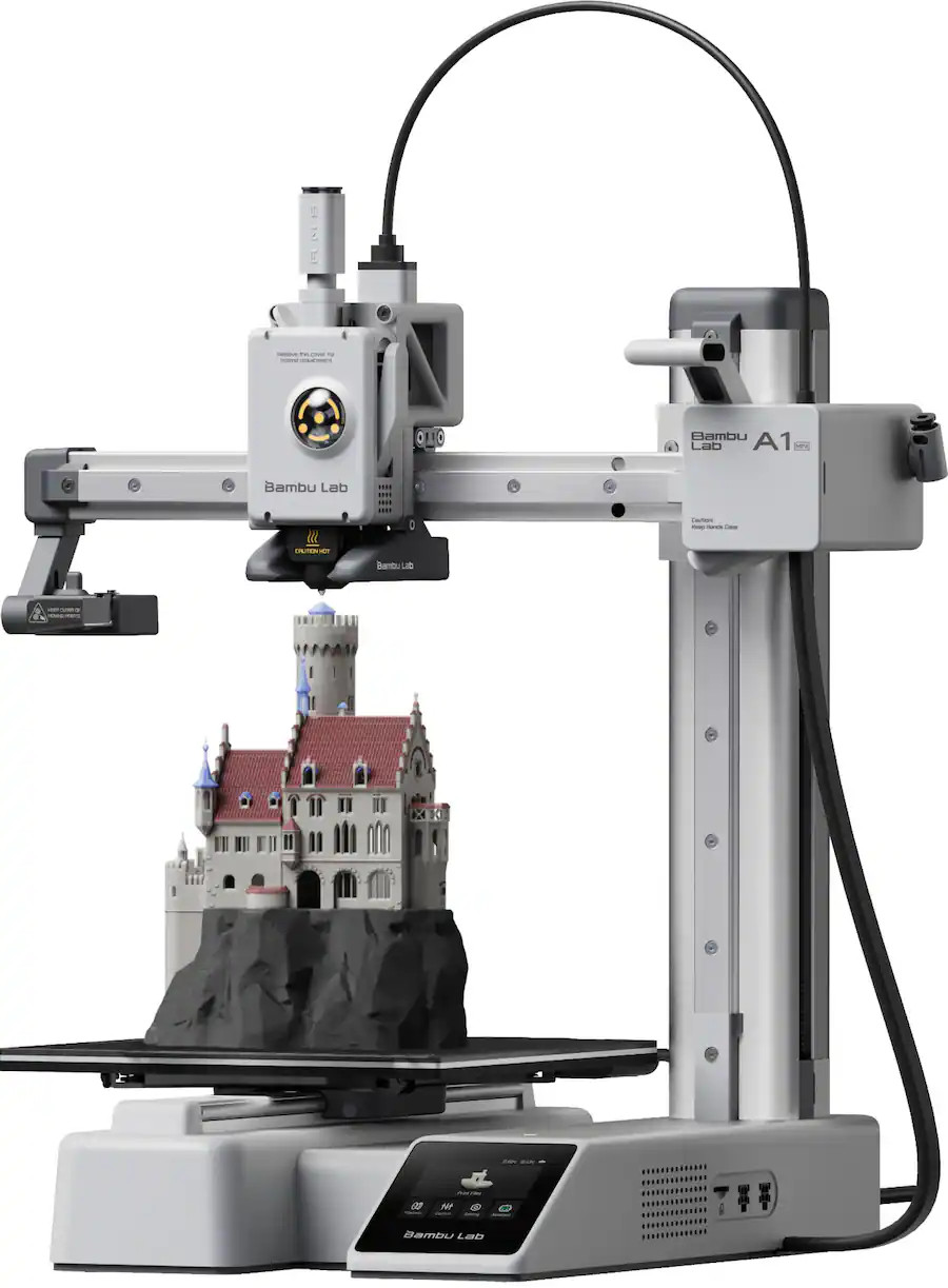 Bambu Lab - A1 mini 3D Printer - Silver | Best Buy U.S.