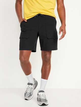 StretchTech Water-Repellent Cargo Hike Shorts for Men --9-inch inseam | Old Navy (US)