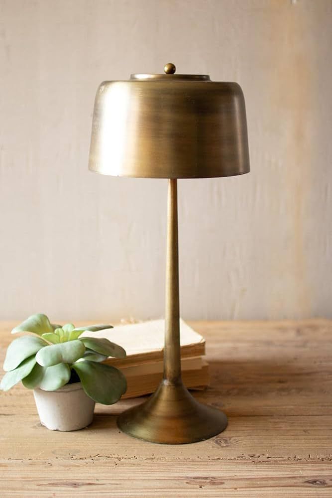 Kalalou NDE1372 Table Lamp, Brass | Amazon (US)