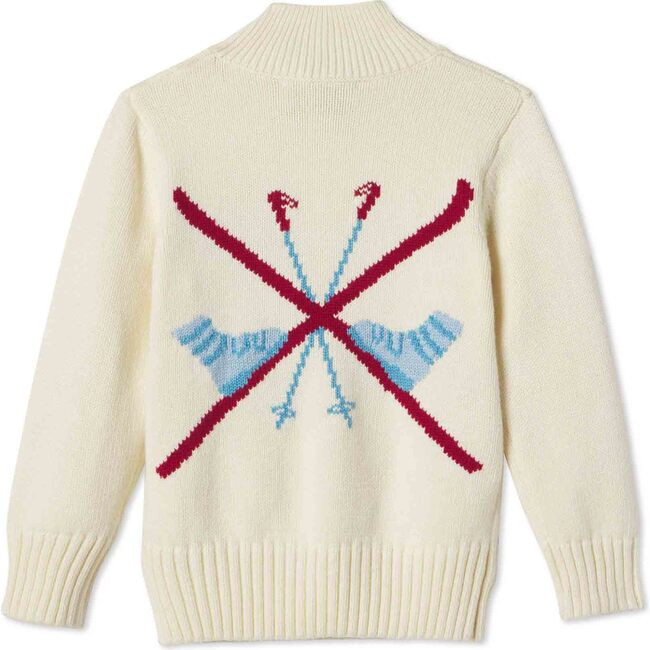 Classic Prep | Scott Ski Sweater, Cannoli (Cream, Size 6Y) | Maisonette | Maisonette