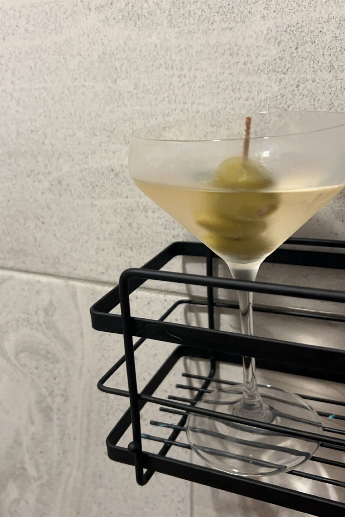 Martini time in the shower, can’t beat it 