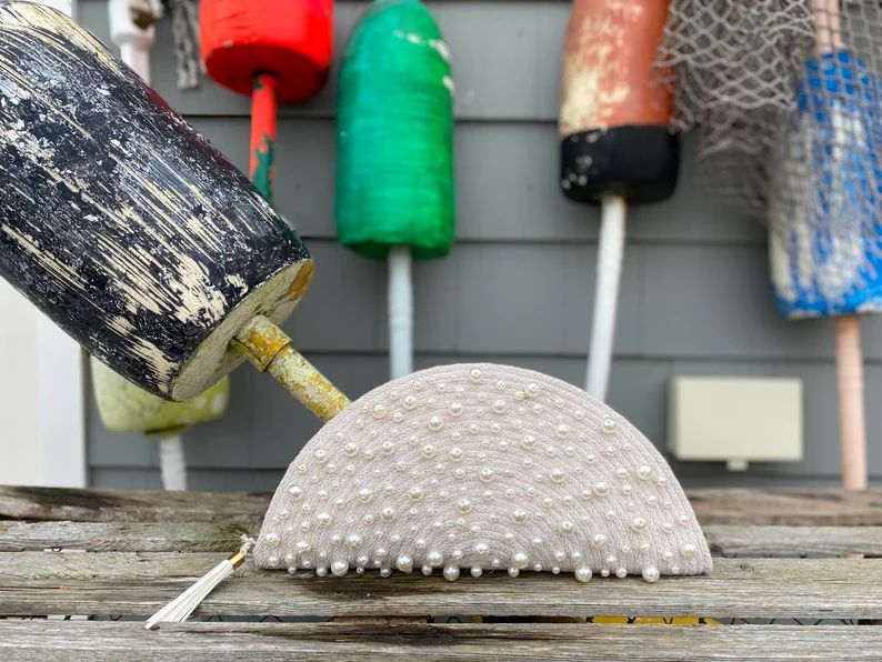 The coastal clutch - in pearl | Etsy (US)